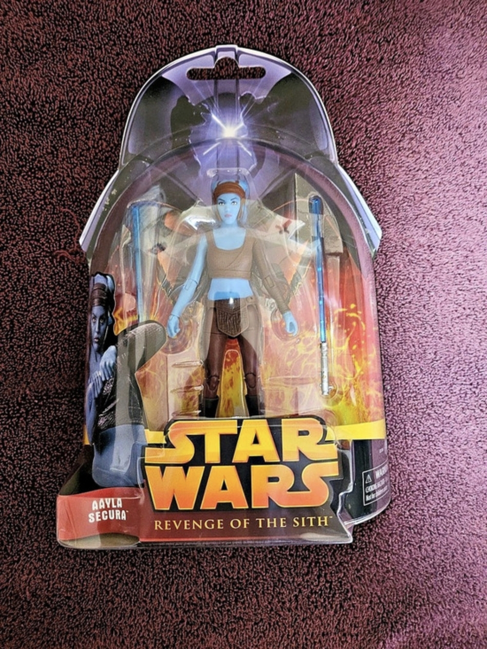Star Wars Aayla Secura Revenge of the Sith Figure NWT
